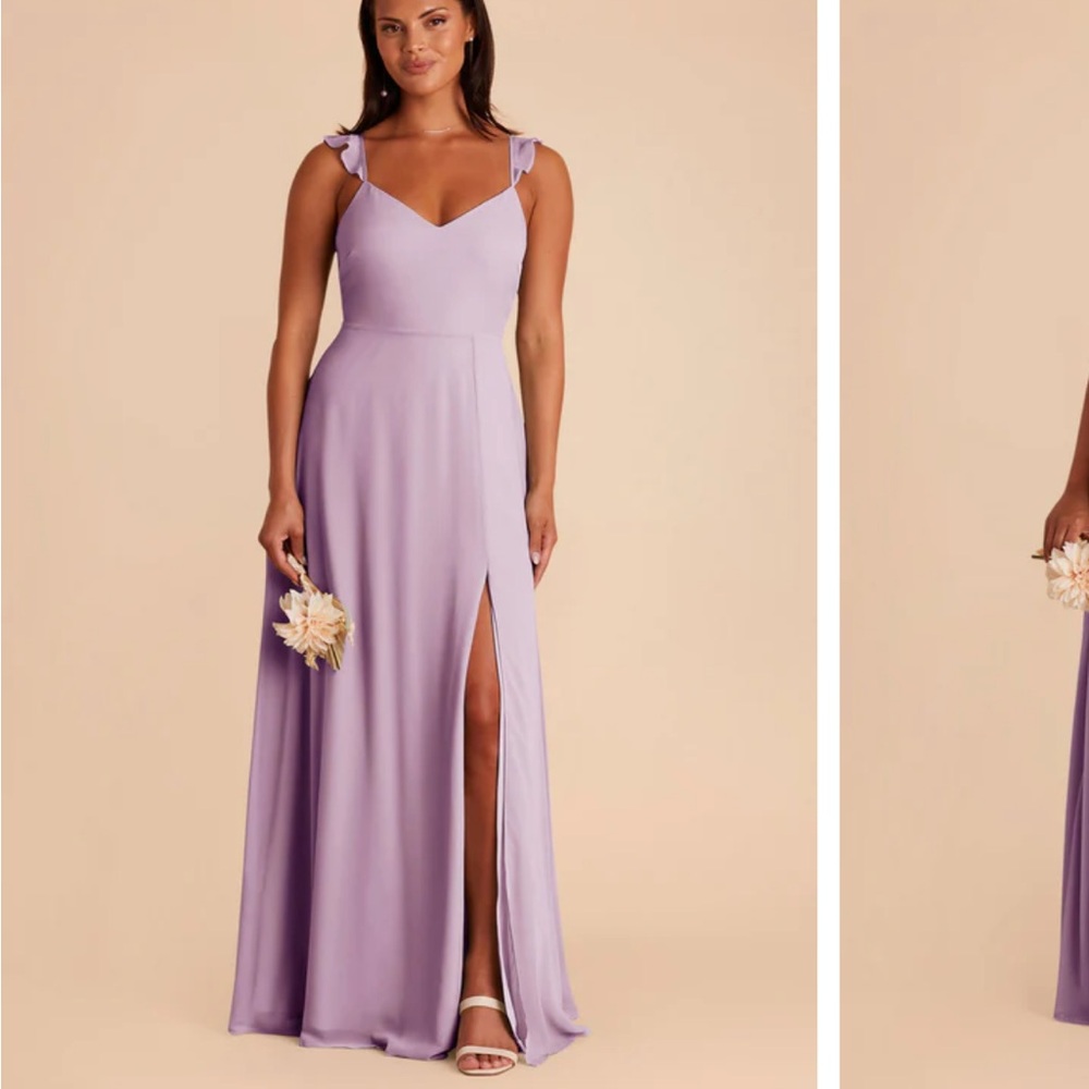 Birdie Grey Lavender dress with straps